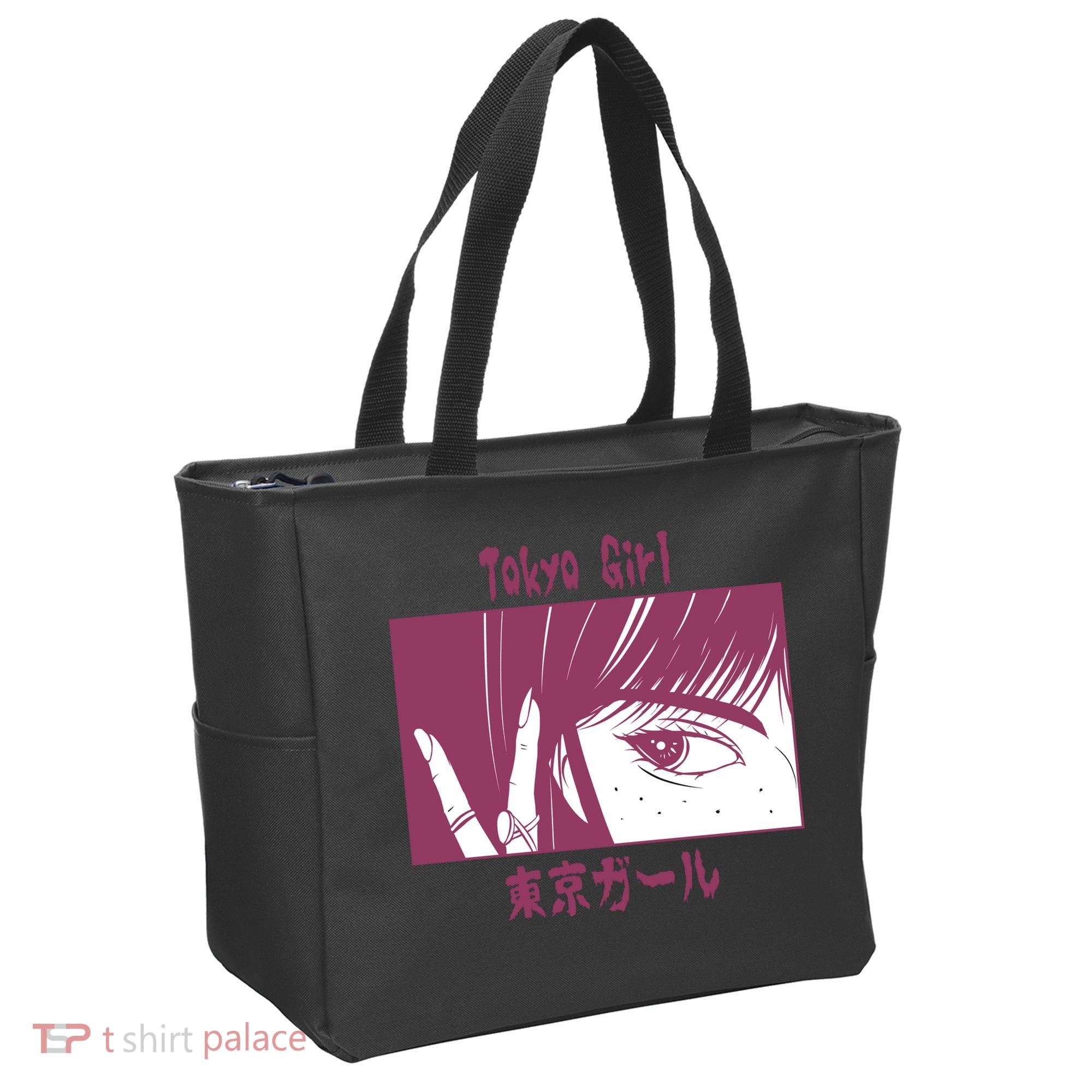 Tokyo Girl Anime Tote Bag