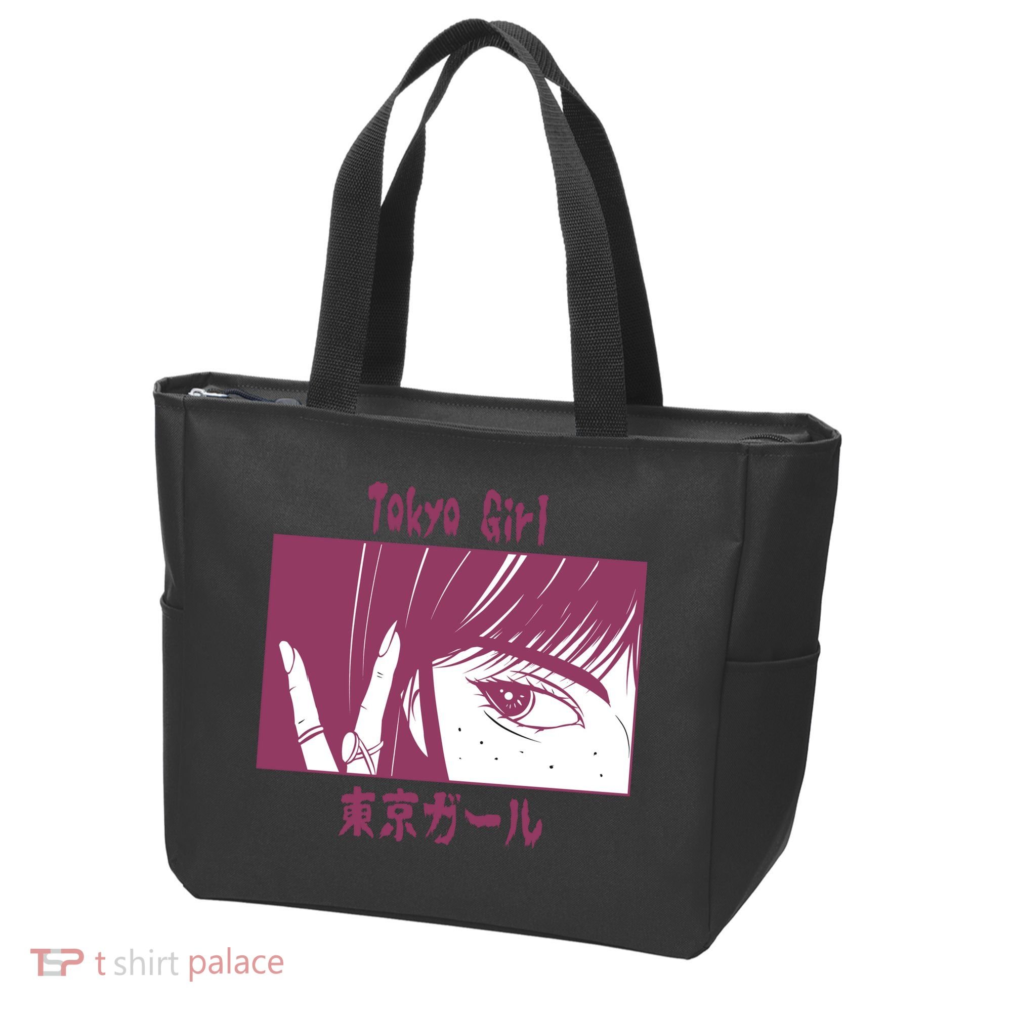 Tokyo Girl Anime Tote Bag
