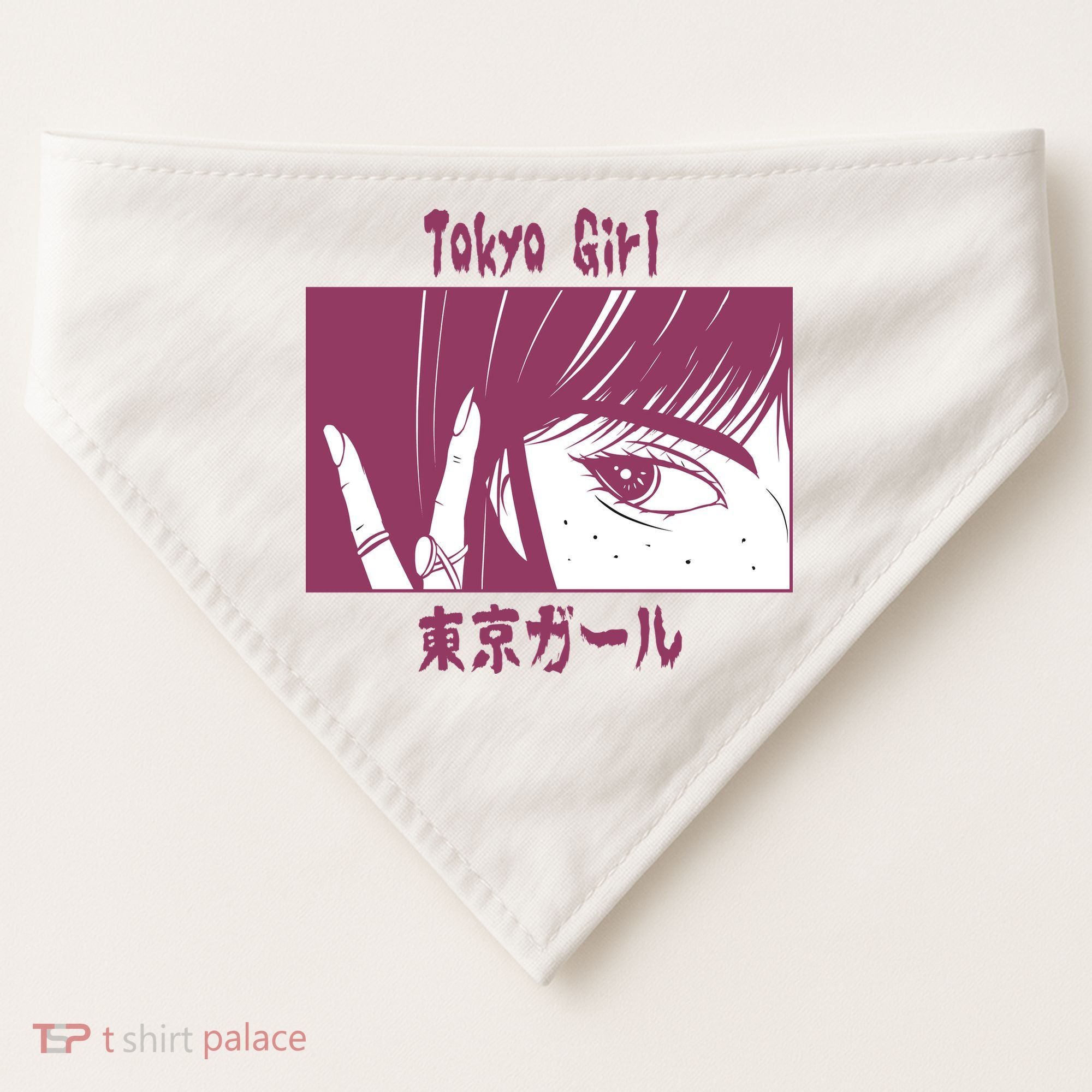 Tokyo Girl Anime USA-Made Doggie Bandana