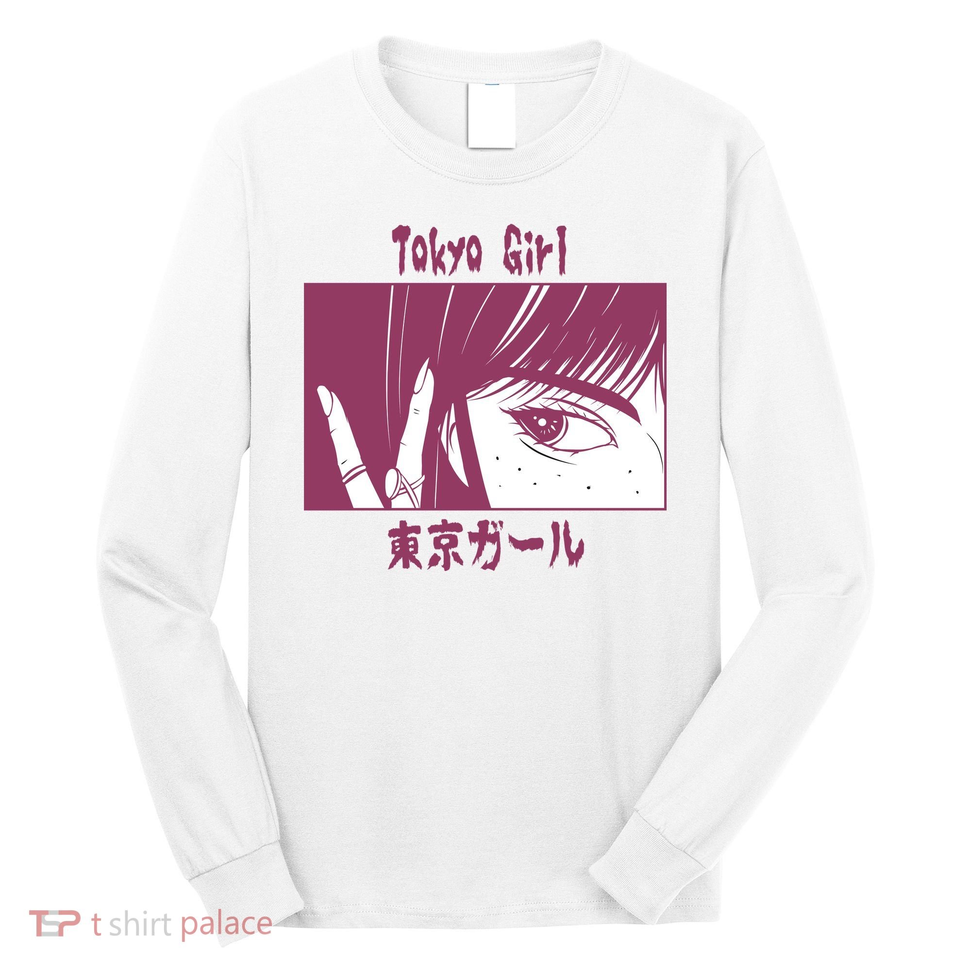 Tokyo Girl Anime Long Sleeve Shirt