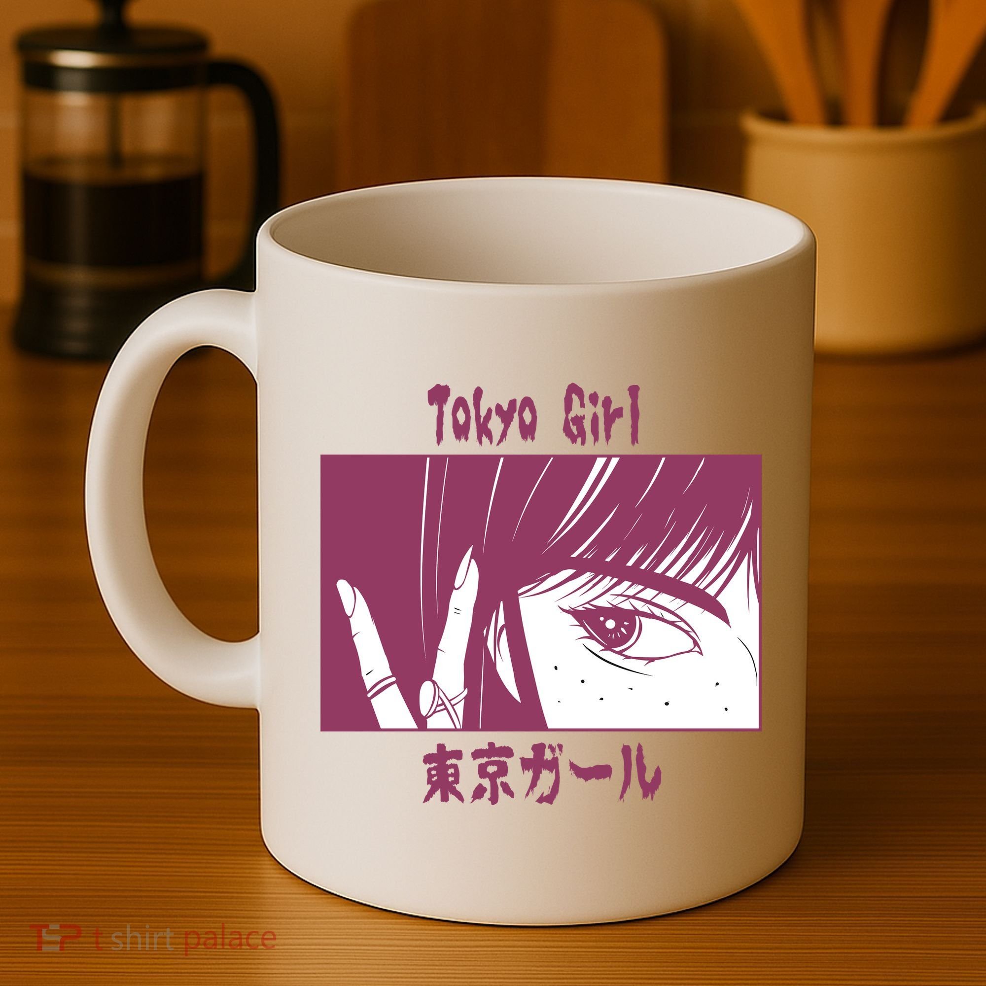 Tokyo Girl Anime Coffee Mug