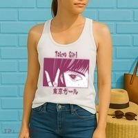 Tokyo Girl Anime Women's Tank Top thumb 2