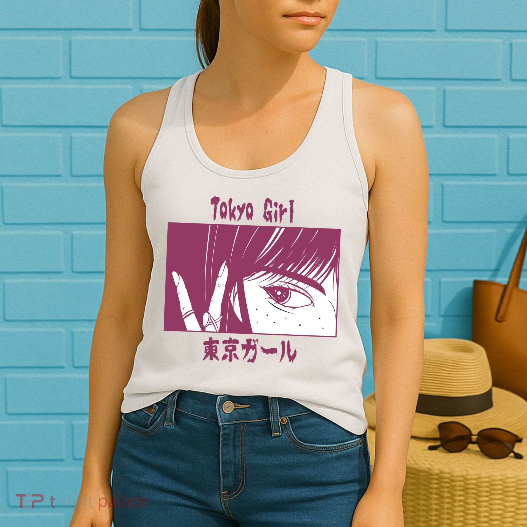 Tokyo Girl Anime Women's Tank Top