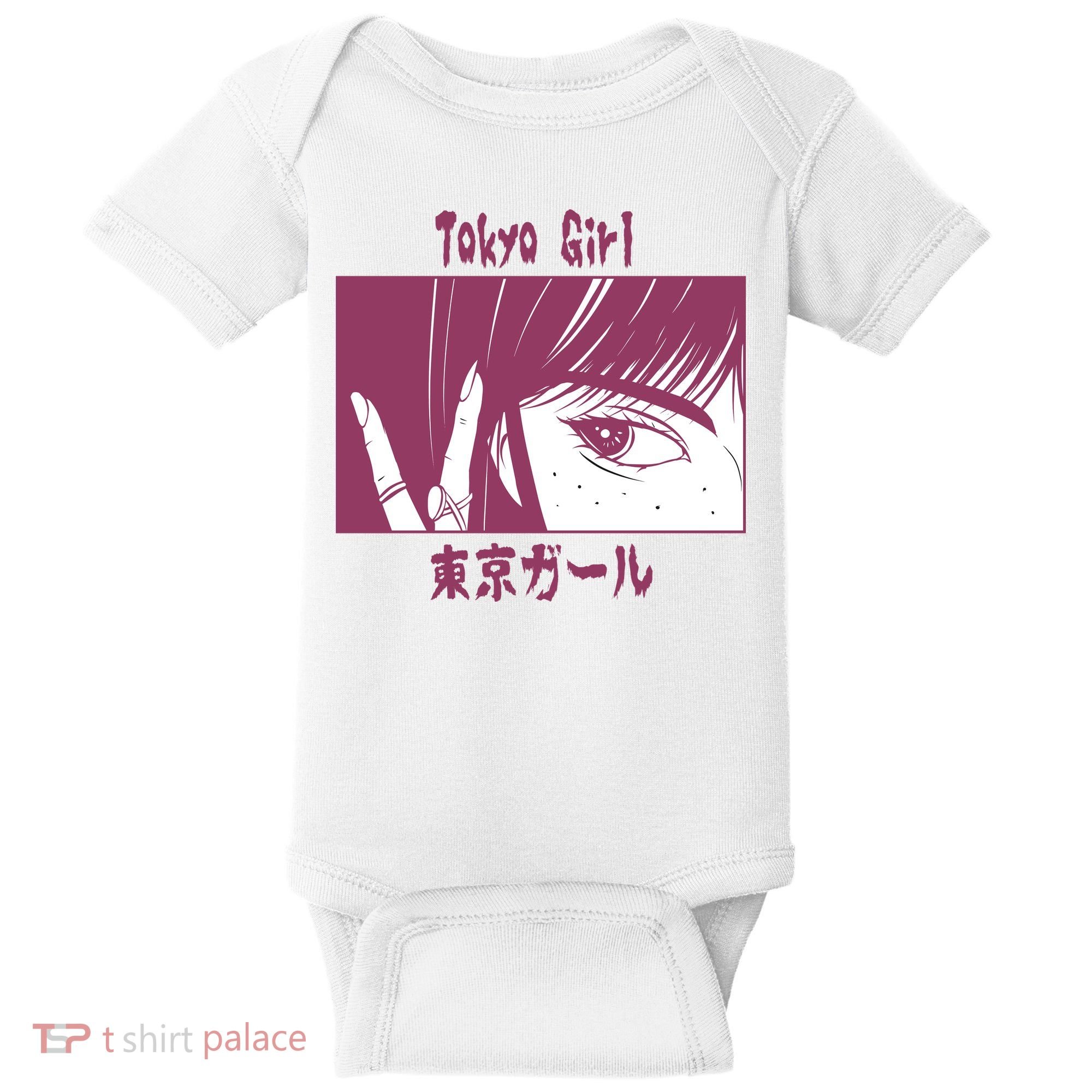 Tokyo Girl Anime Baby Bodysuit