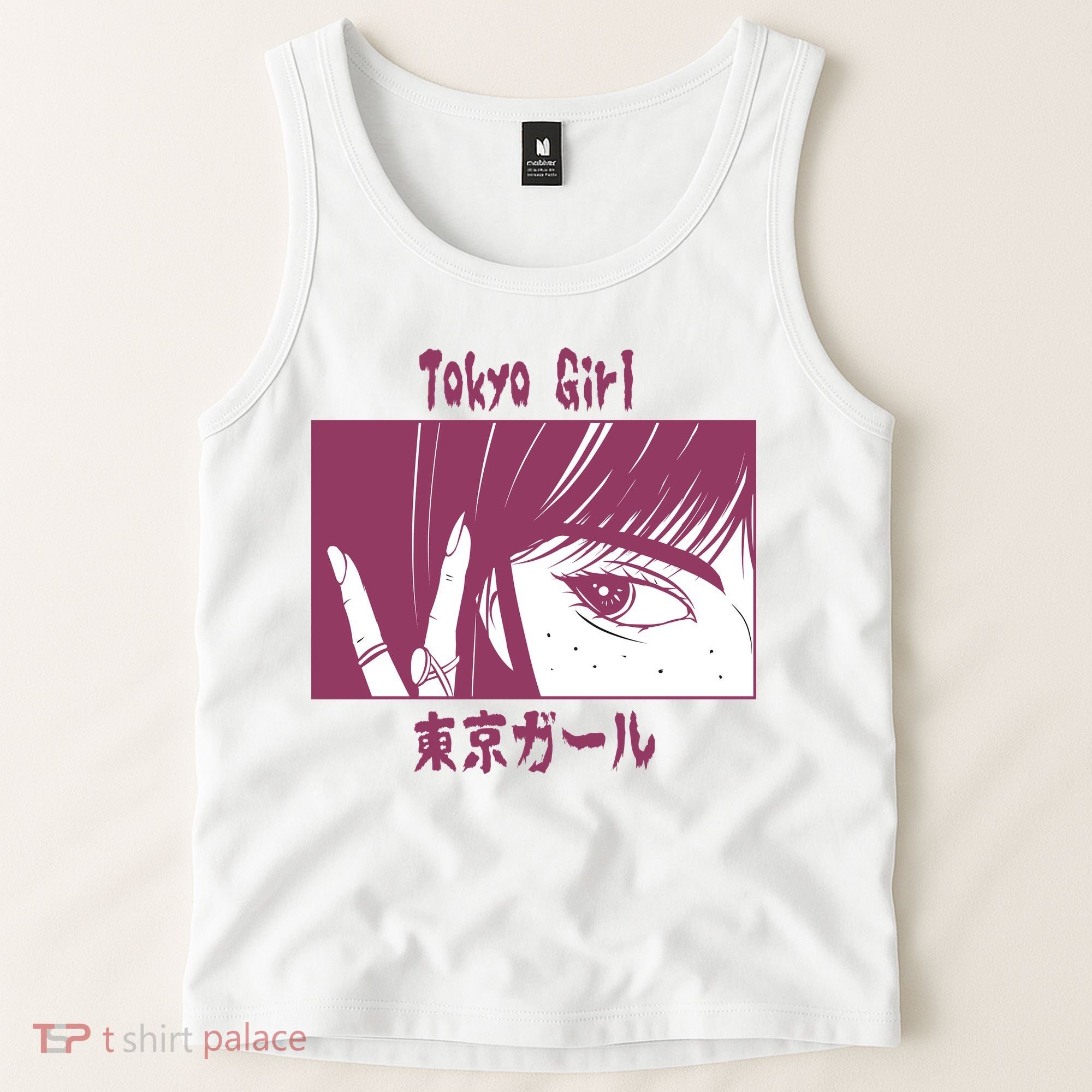 Tokyo Girl Anime Tank Top