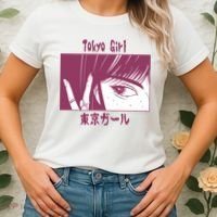 Tokyo Girl Anime Women's T-Shirt thumb 2