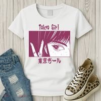 Tokyo Girl Anime Women's T-Shirt thumb 3