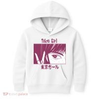 Tokyo Girl Anime Kids Hoodie thumb 0