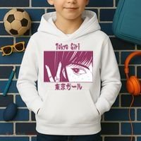 Tokyo Girl Anime Kids Hoodie thumb 2