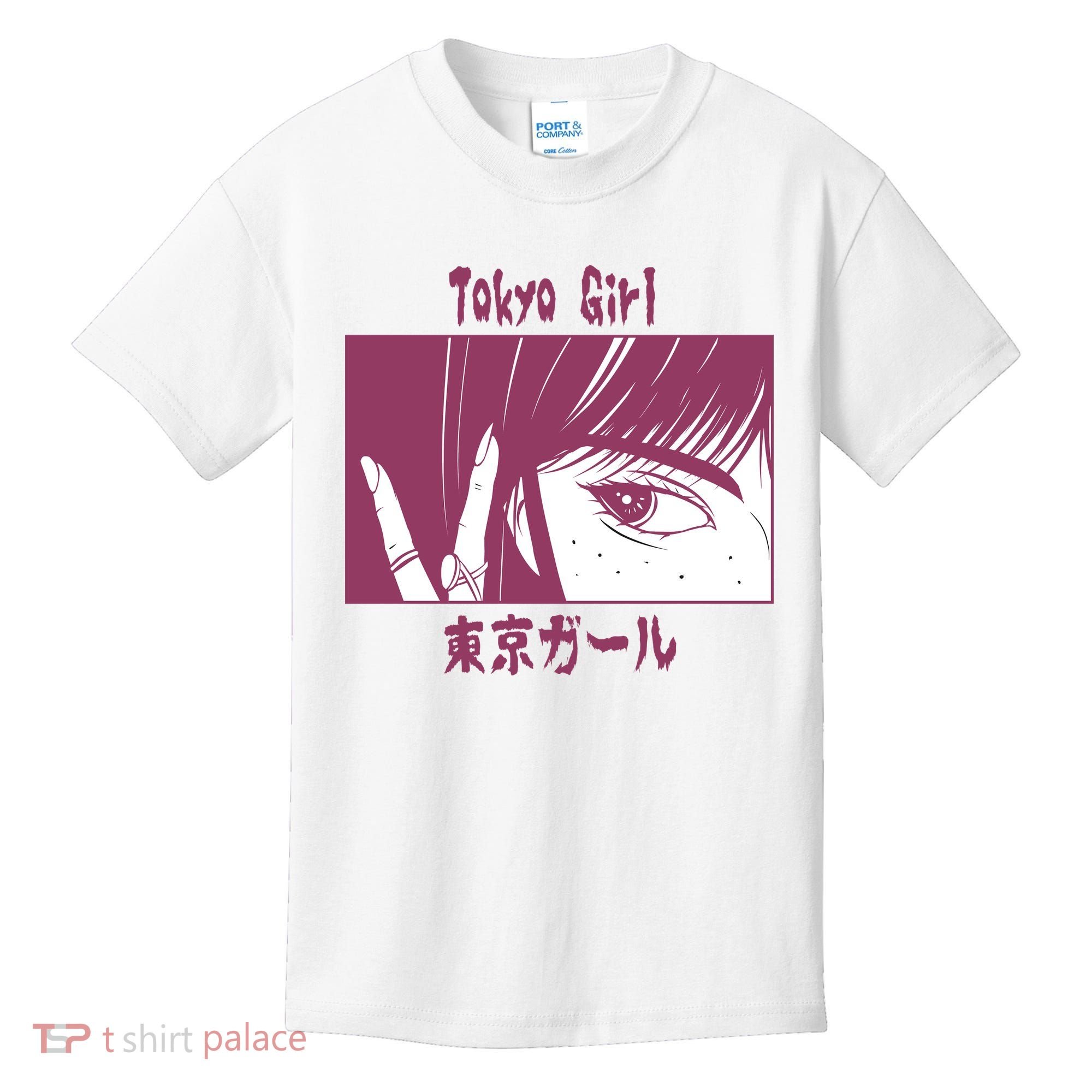 Tokyo Girl Anime Kids T-Shirt