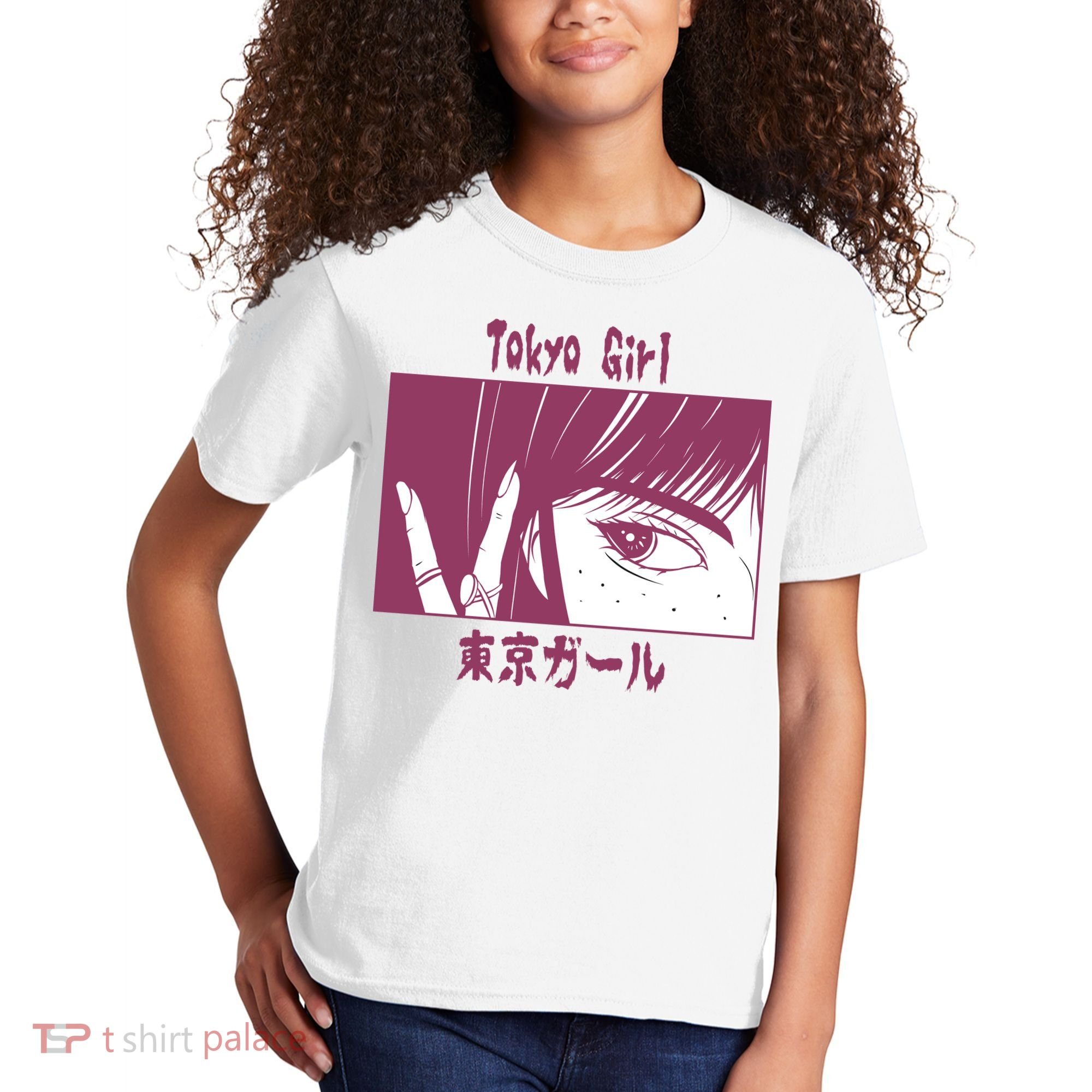 Tokyo Girl Anime Kids T-Shirt