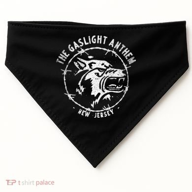 The Gaslight Anthem Wolf USA-Made Doggie Bandana
