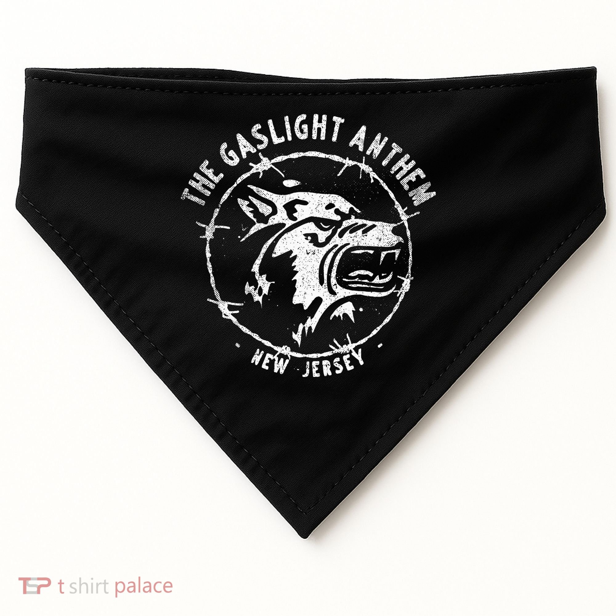 The Gaslight Anthem Wolf USA-Made Doggie Bandana