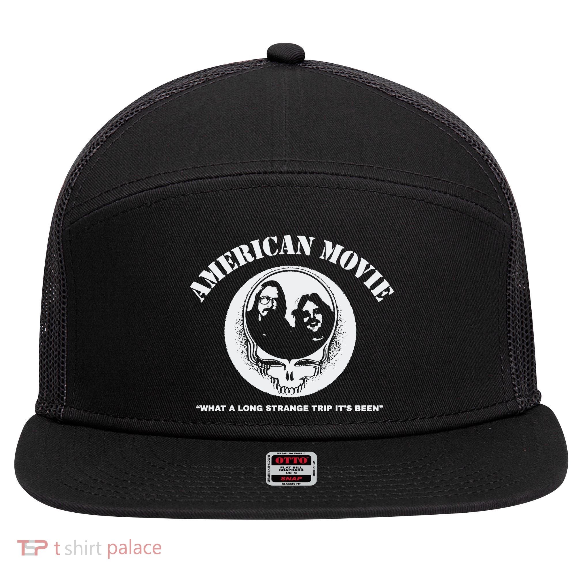 The Great American Movie 7 Panel Mesh Trucker Snapback Hat