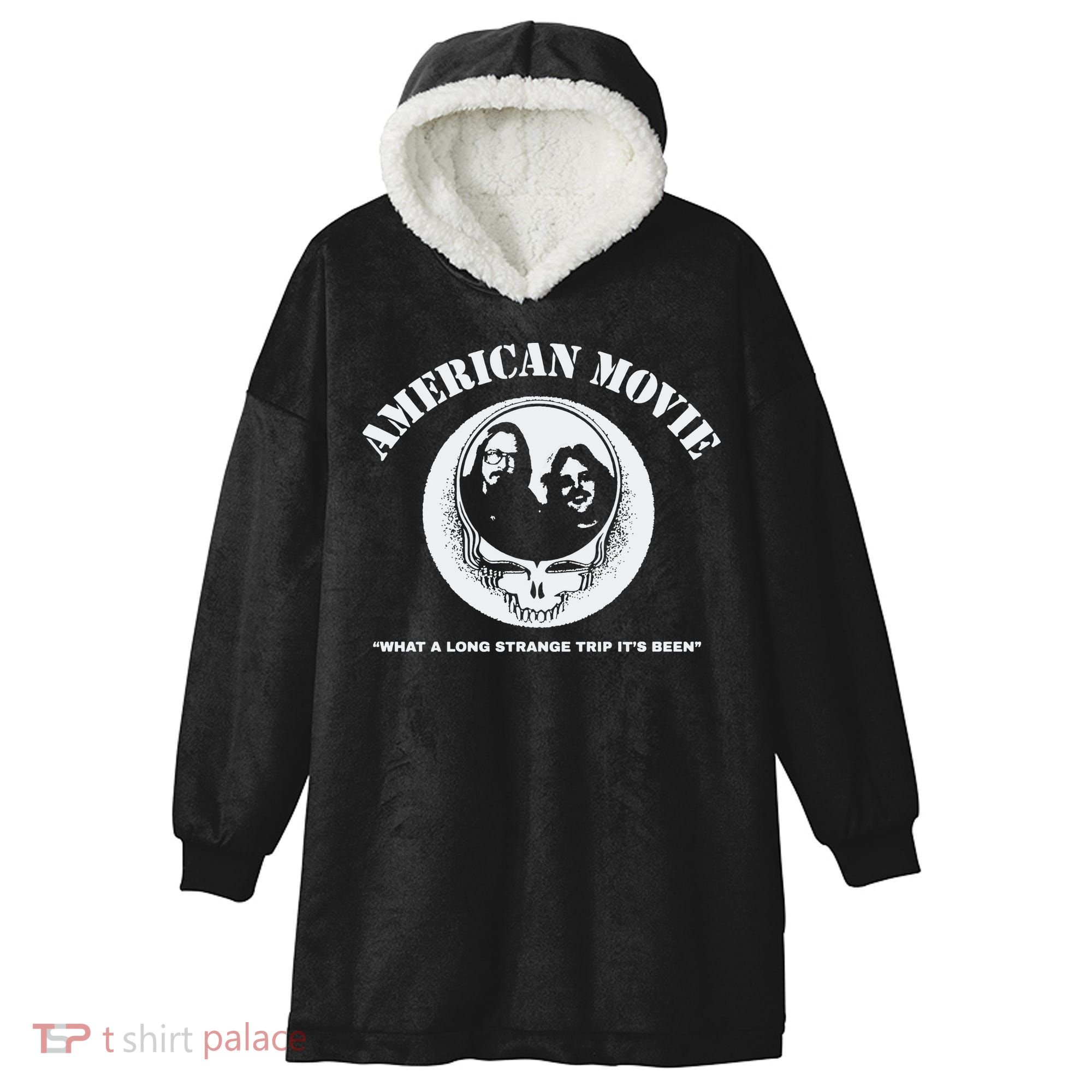 The Great American Movie Hooded Wearable Blanket