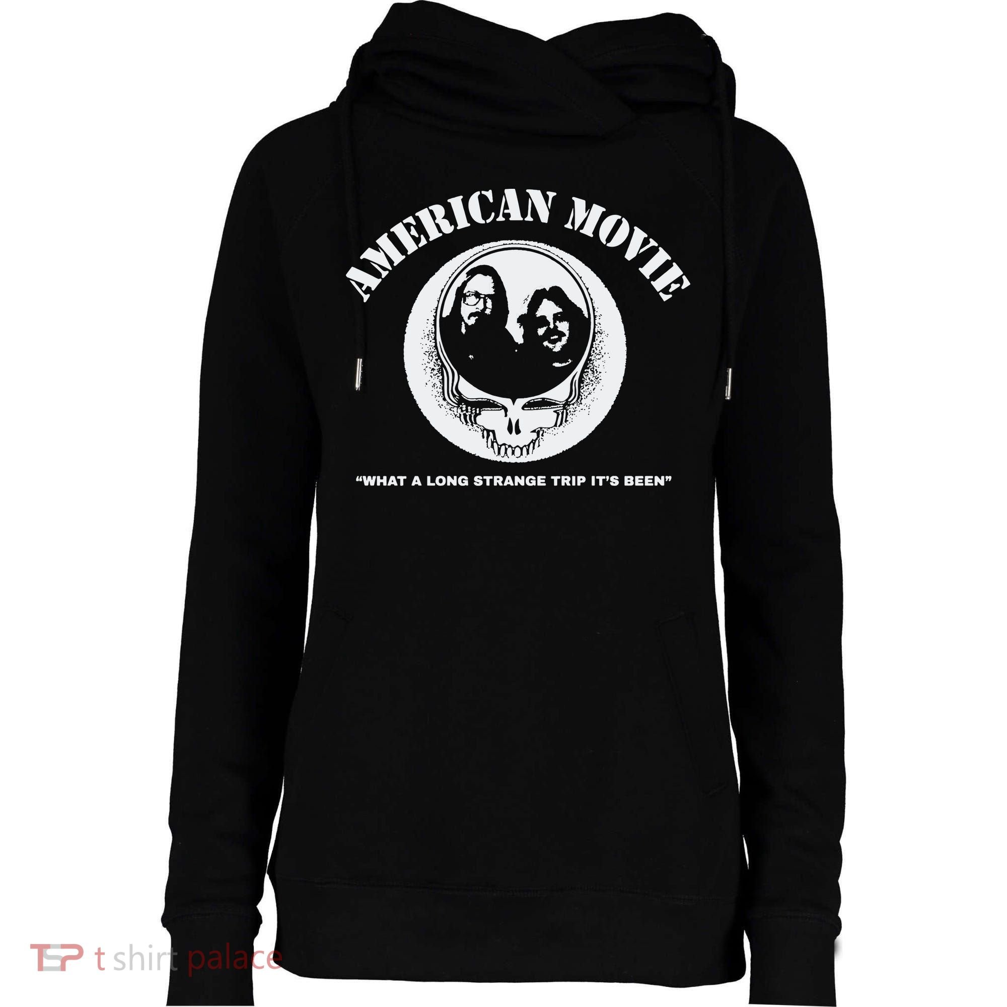 The Great American Movie Womens Funnel Neck Pullover Hood
