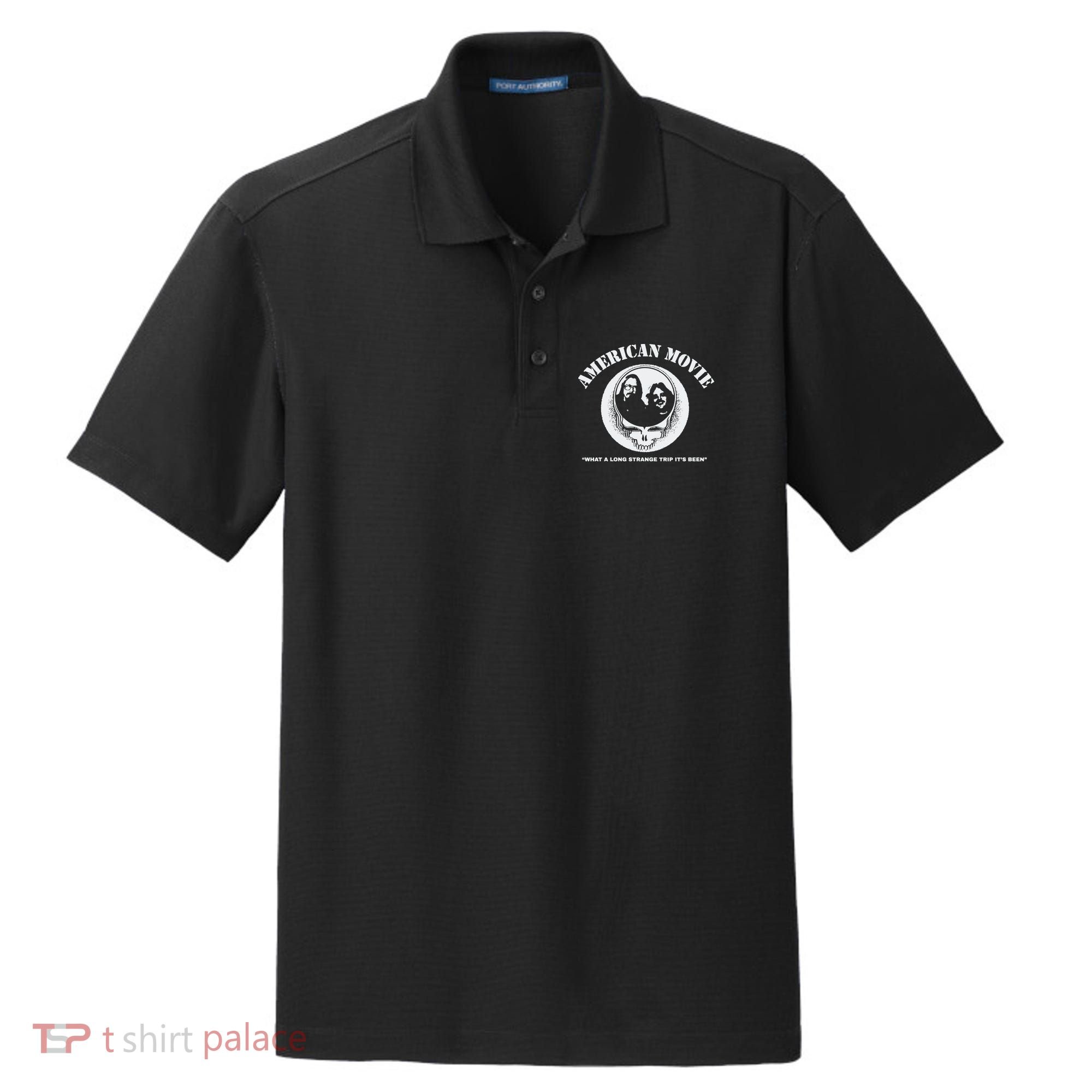The Great American Movie Dry Zone Grid Polo