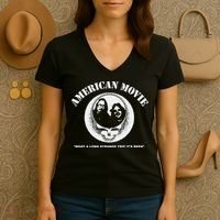 The Great American Movie Women's V-Neck T-Shirt thumb 3