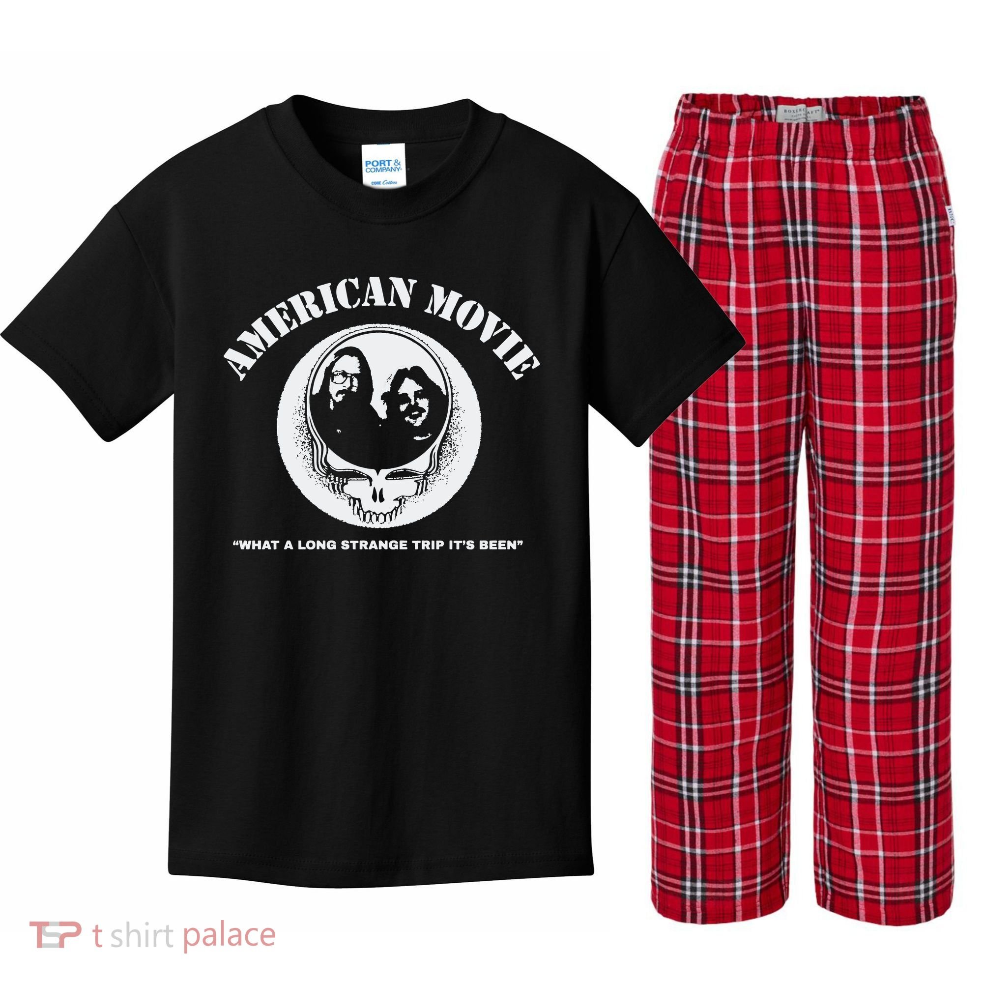 The Great American Movie Kids Plaid Pajama Set