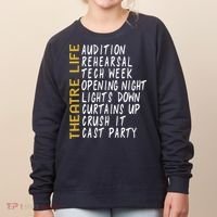 Theatre Gift Acting Thespian Play Director Women's Sweatshirt thumb 0