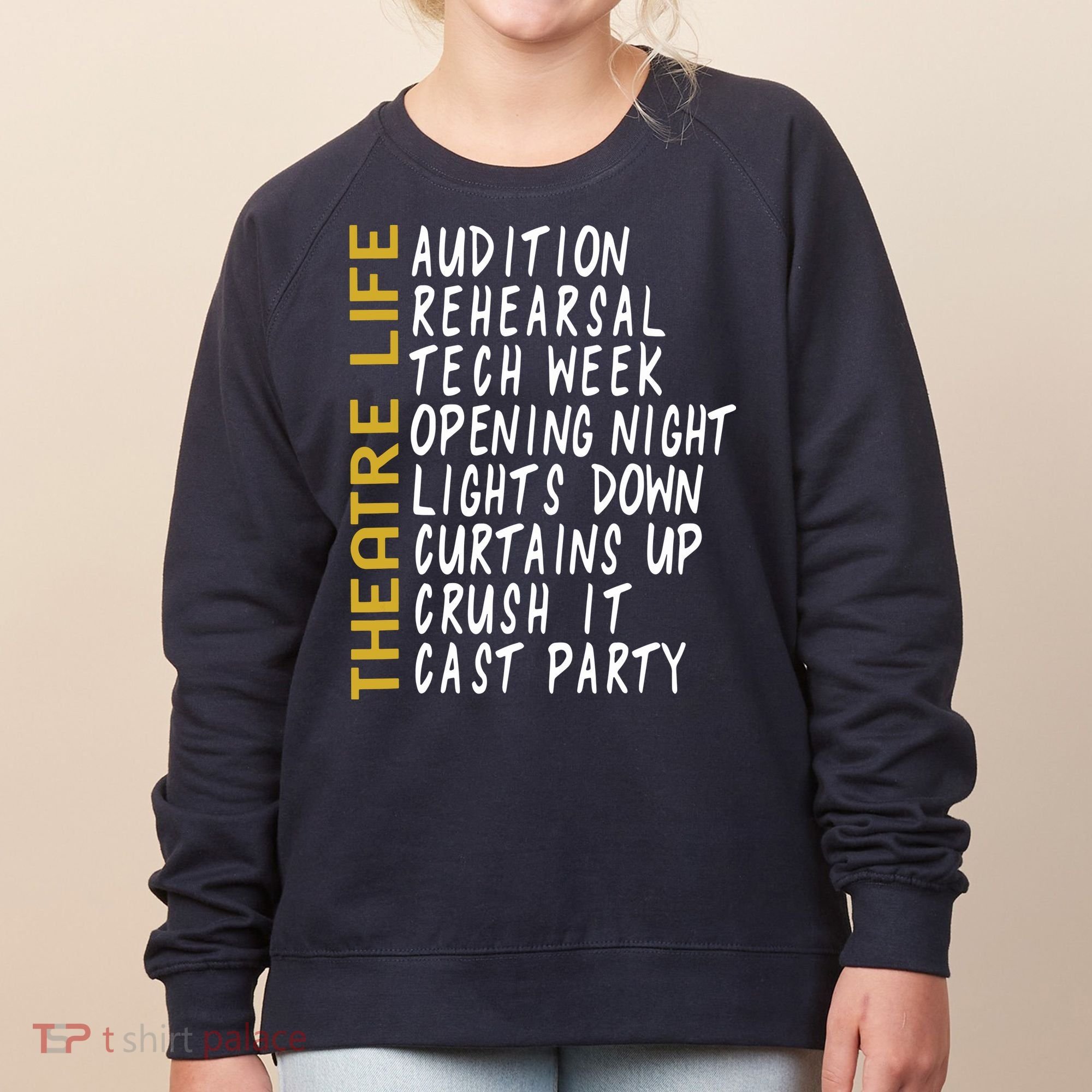 Theatre Gift Acting Thespian Play Director Women's Sweatshirt