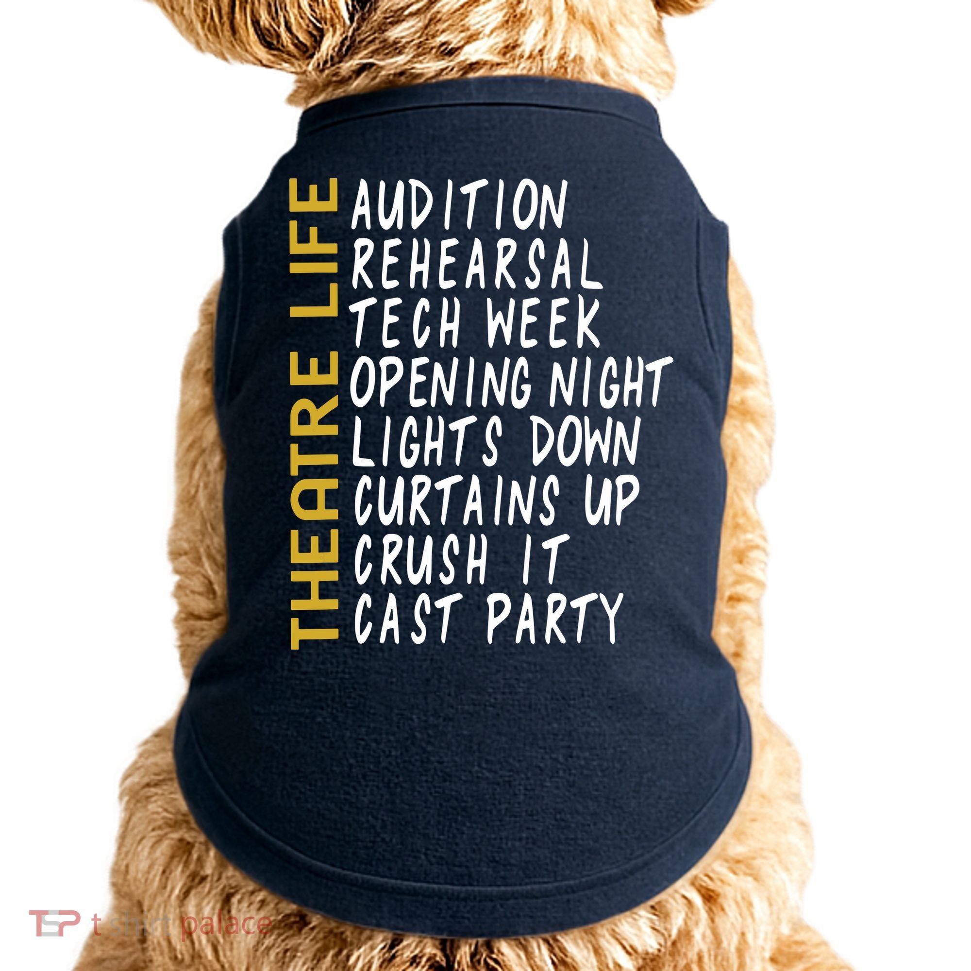 Theatre Gift Acting Thespian Play Director Doggie Tank