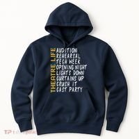 Theatre Gift Acting Thespian Play Director Hoodie thumb 0