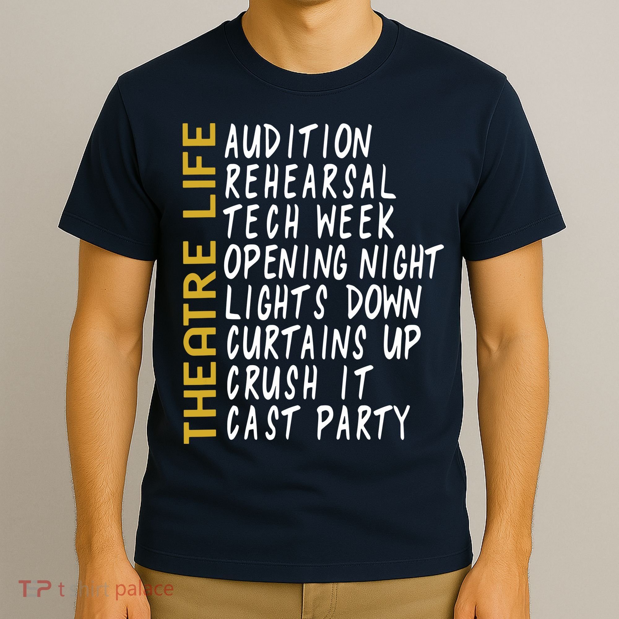 Theatre Gift Acting Thespian Play Director T-Shirt