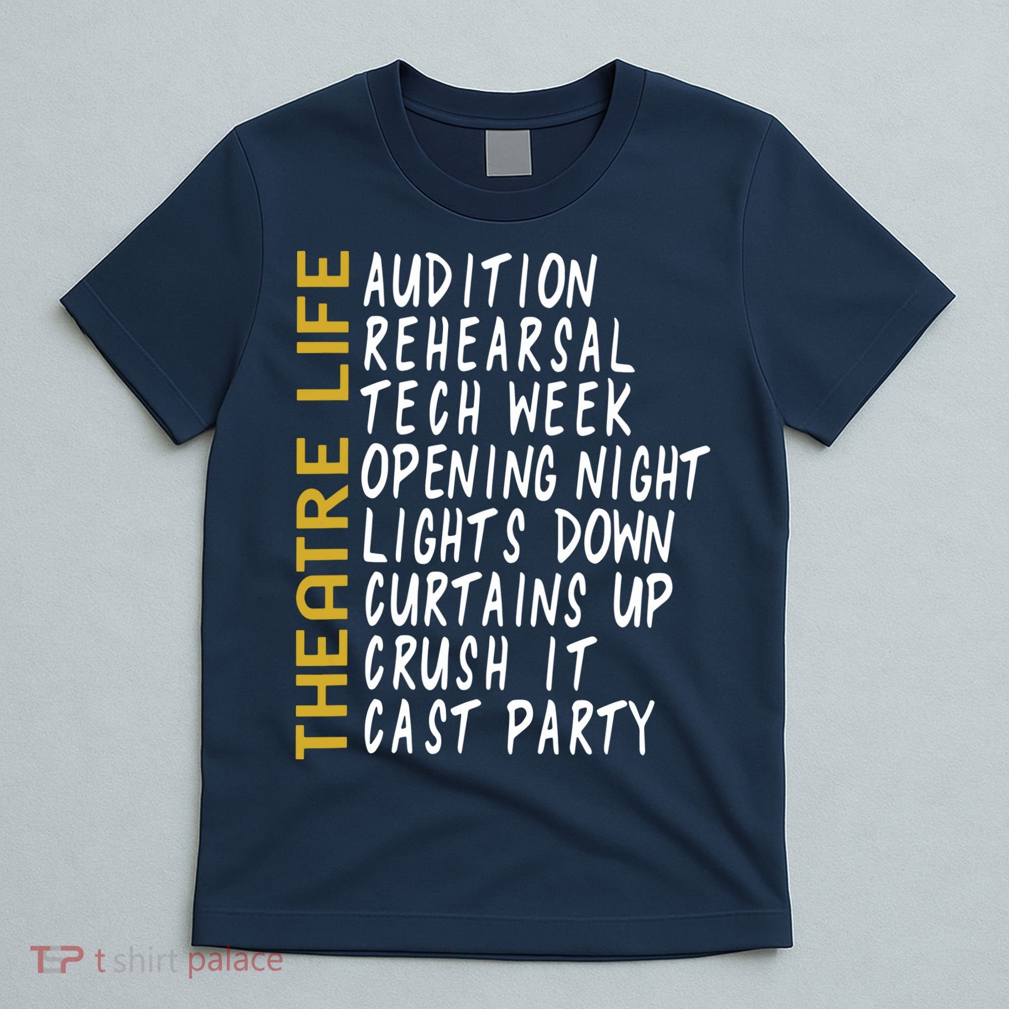 Theatre Gift Acting Thespian Play Director T-Shirt