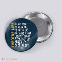 Theatre Gift Acting Thespian Play Director Button thumb 0