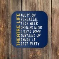Theatre Gift Acting Thespian Play Director Coaster thumb 0