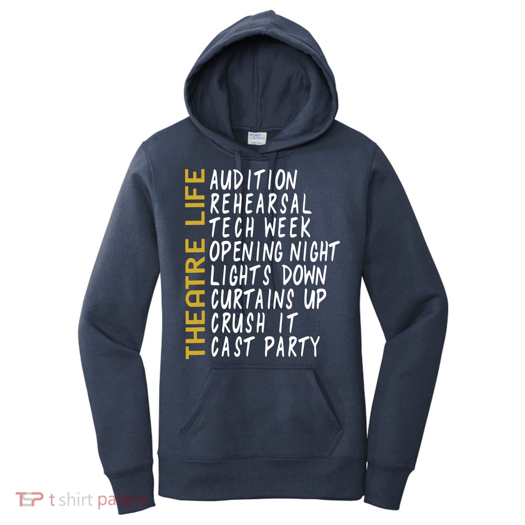 Theatre Gift Acting Thespian Play Director Women's Hoodie