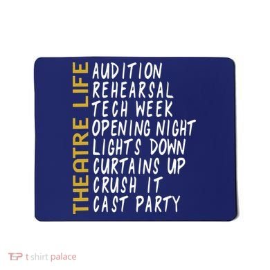 Theatre Gift Acting Thespian Play Director Mousepad