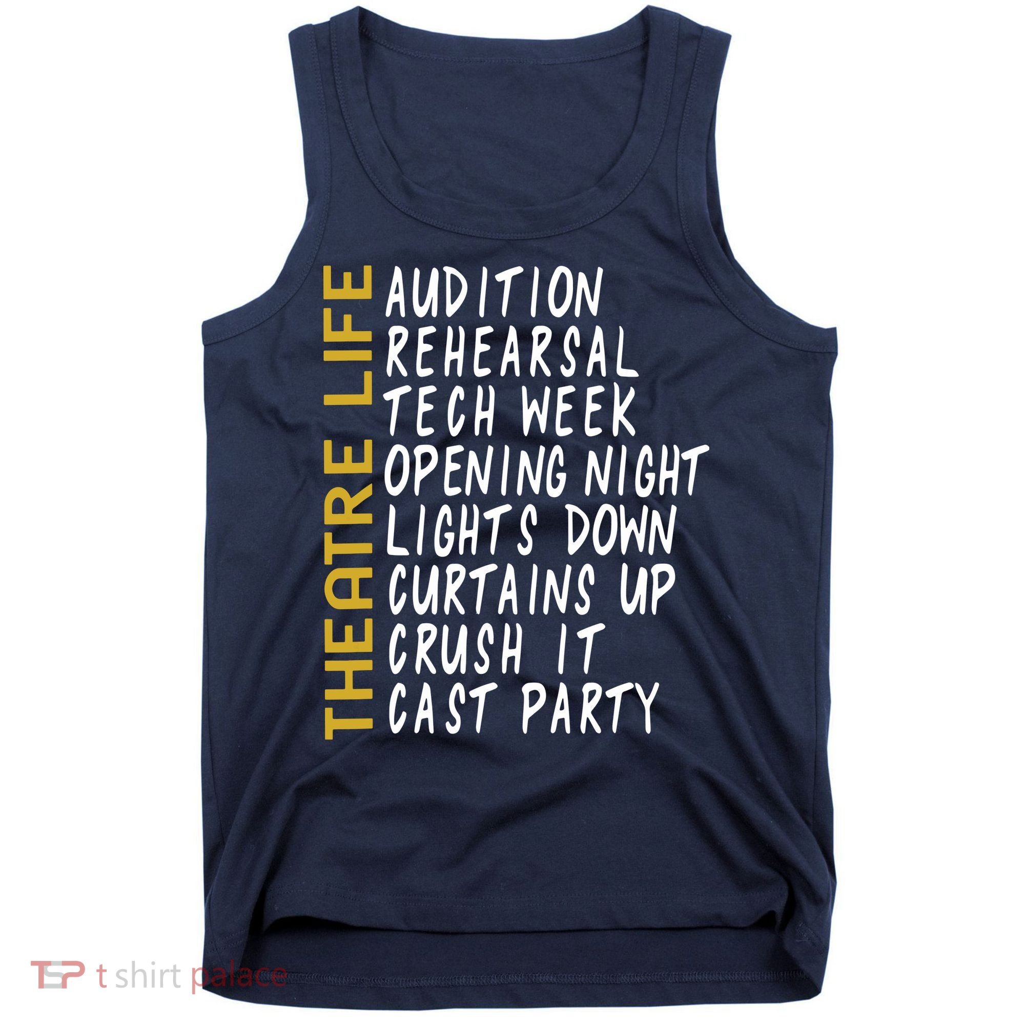 Theatre Gift Acting Thespian Play Director Tank Top