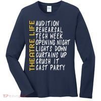 Theatre Gift Acting Thespian Play Director Women's Long Sleeve Shirt thumb 0