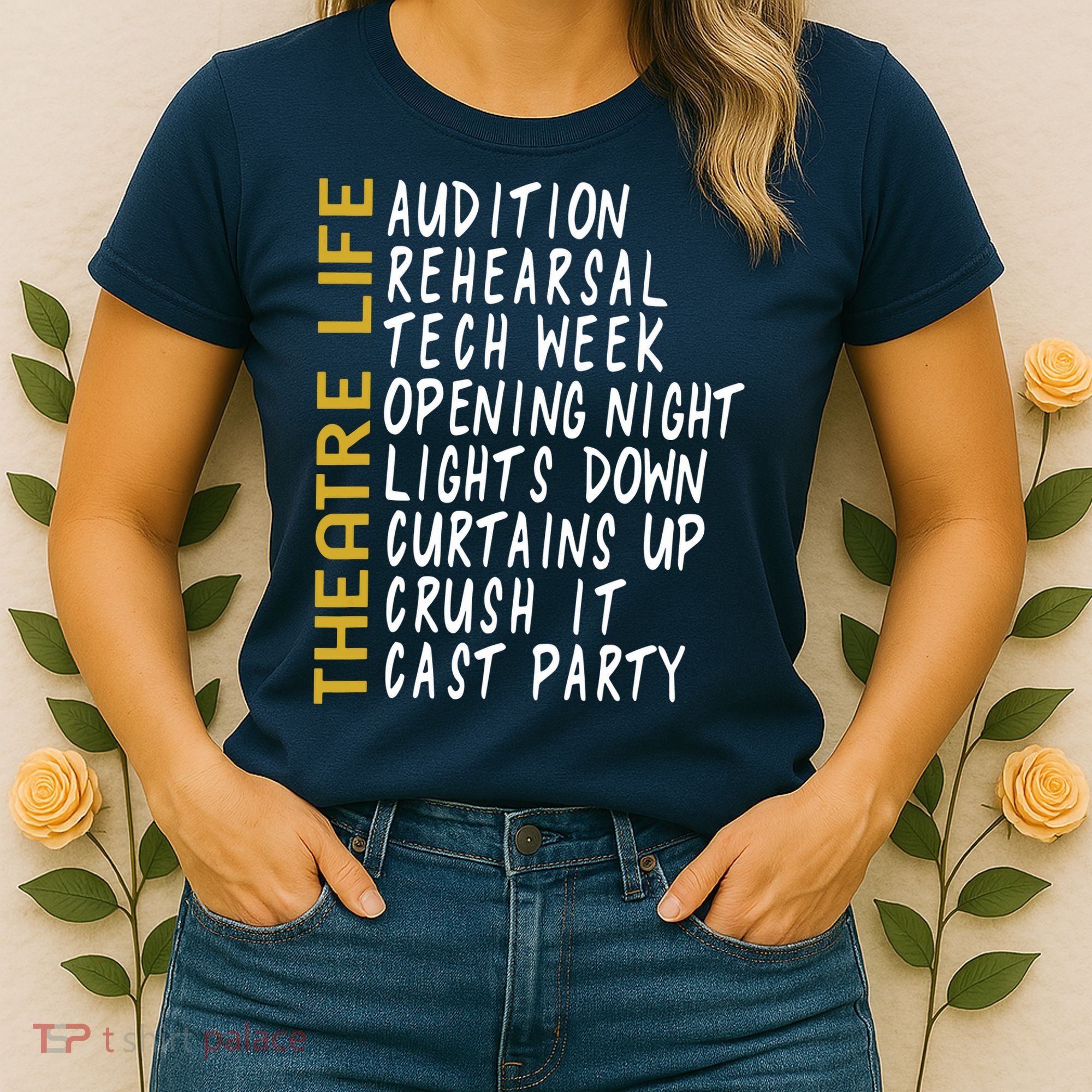 Theatre Gift Acting Thespian Play Director Women's T-Shirt