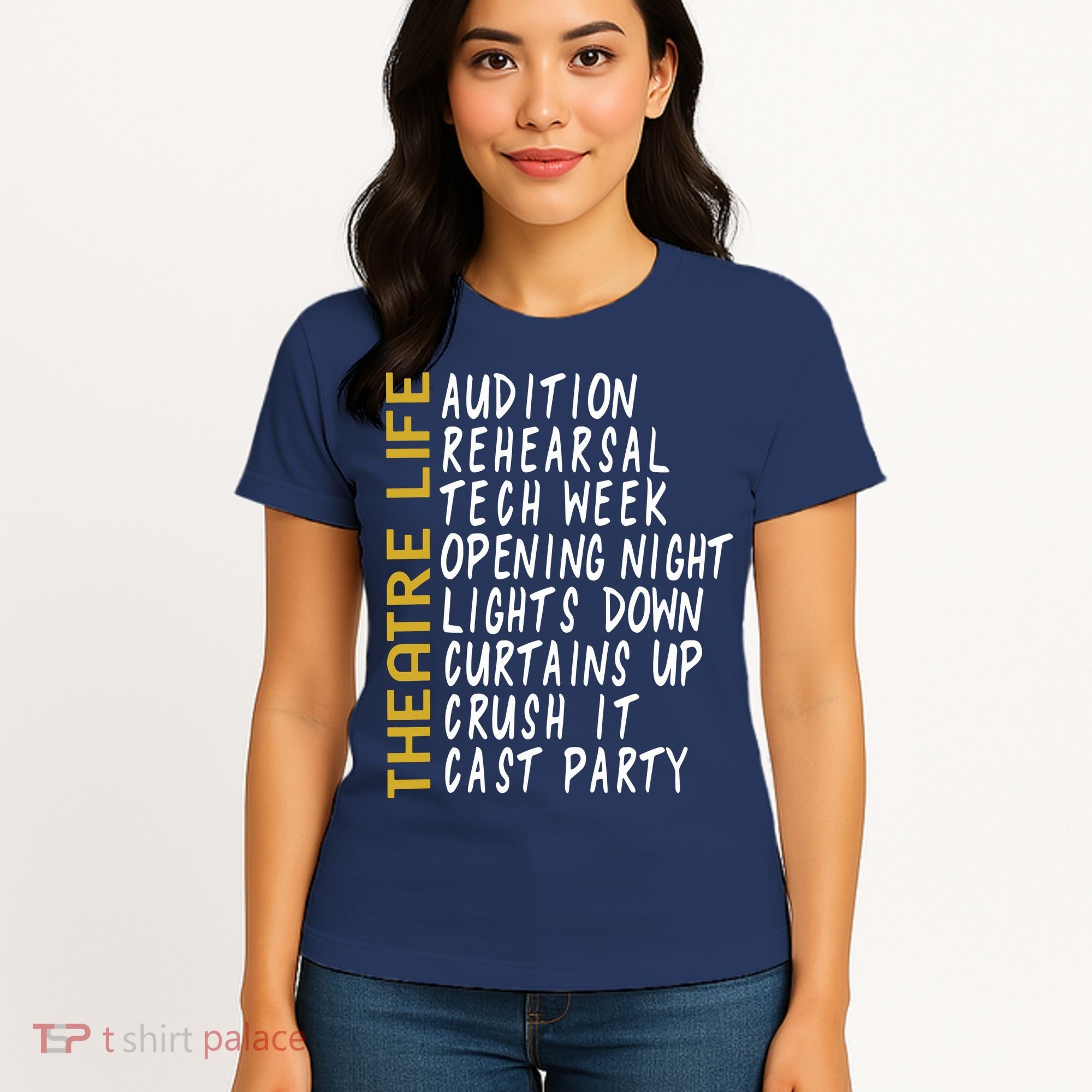 Theatre Gift Acting Thespian Play Director Women's T-Shirt