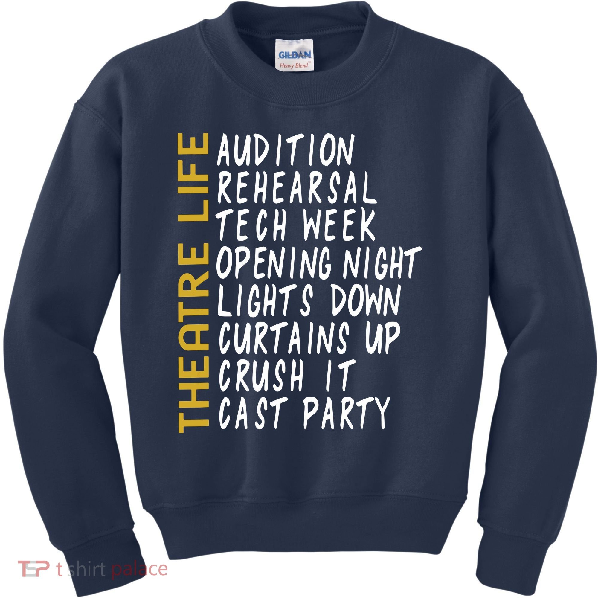 Theatre Gift Acting Thespian Play Director Kids Sweatshirt