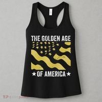 The Golden Age Of America Usa Flag Women's Tank Top thumb 3