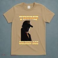 Trump Golden Age Silhouette Maga 45 47 Golden Tie T-Shirt thumb 5