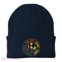 Tall Guy Beard Twins Purple Hoser Beanie thumb 0