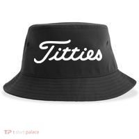 Titties Golf Bachelor Party Funny Golfing Gift Parody Sustainable Bucket Hat thumb 0