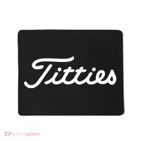 Titties Golf Bachelor Party Funny Golfing Gift Parody Mousepad thumb 0