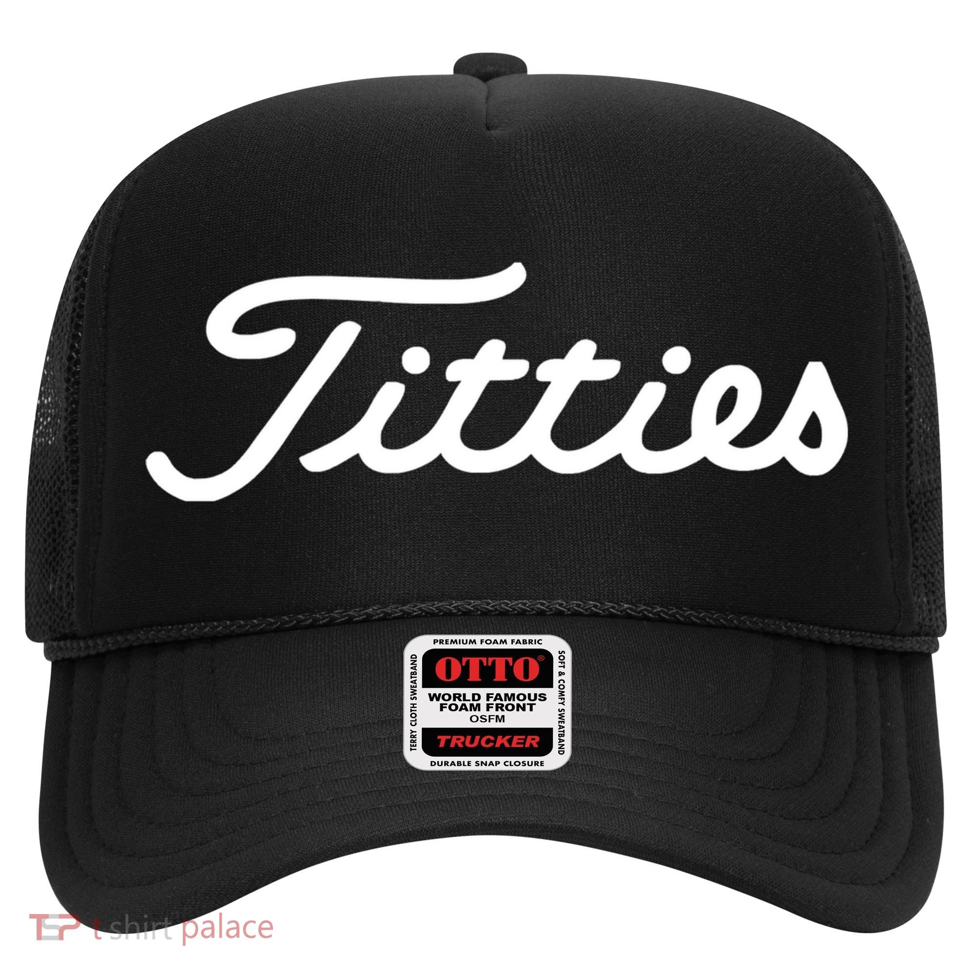 Titties Golf Bachelor Party Funny Golfing Gift Parody Hat
