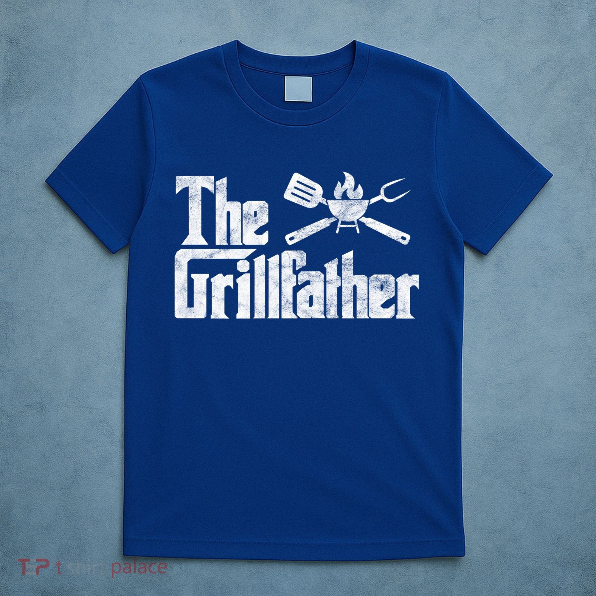 The Grillfather Bbq Grill Smoker Barbecue Chef Grill Master Meaningful Gift T-Shirt