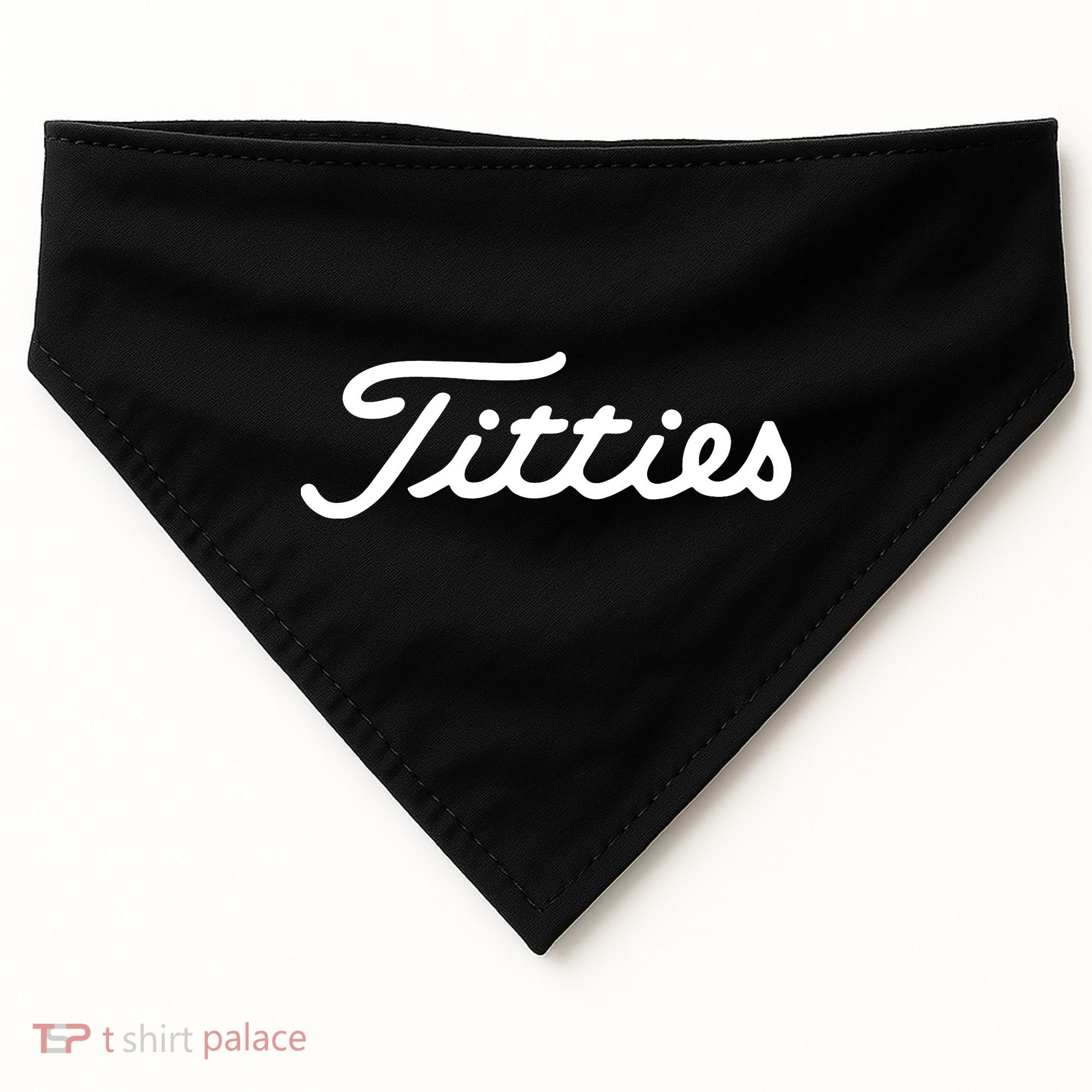 Titties Golf Bachelor Party Funny Golfing USA-Made Doggie Bandana