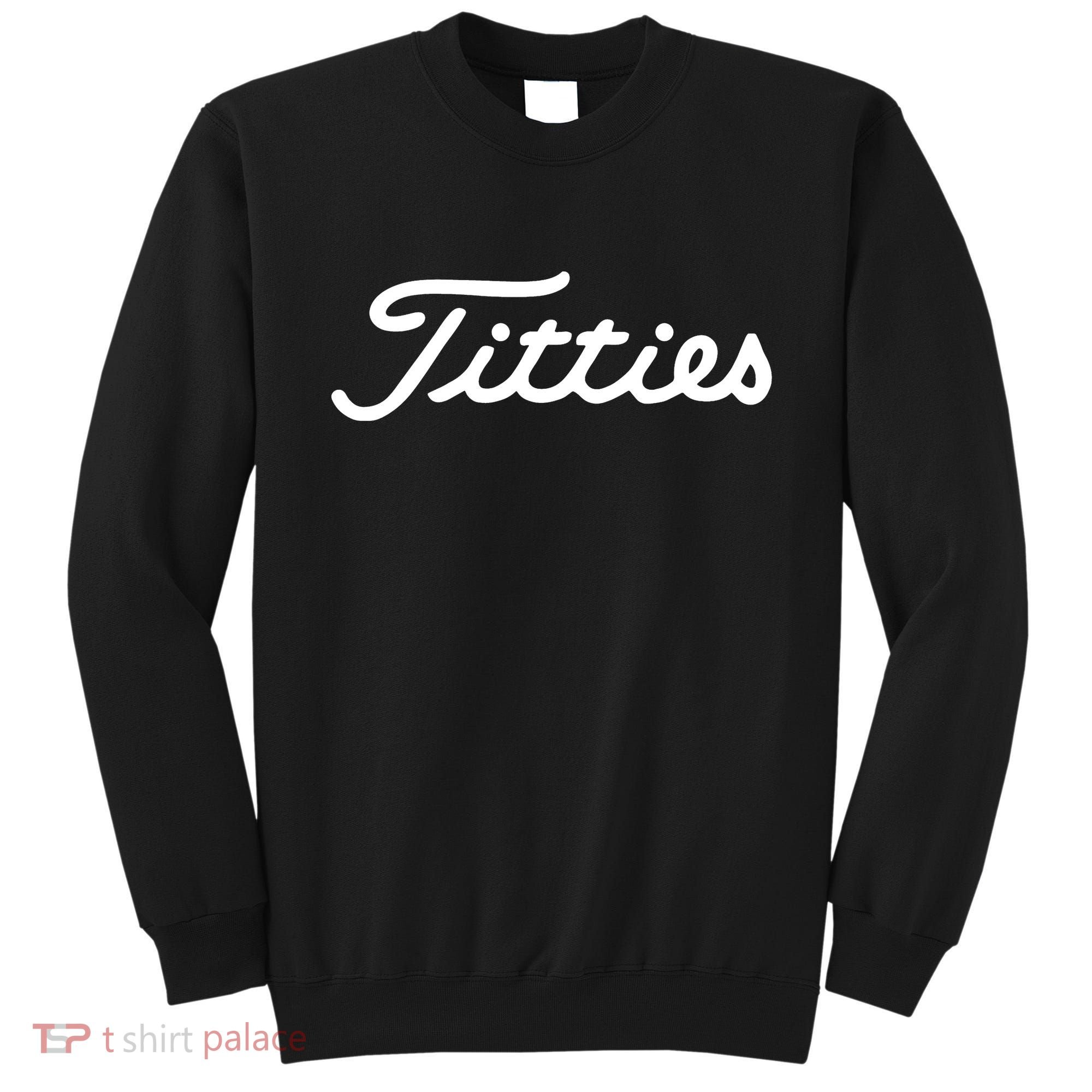Titties Golf Bachelor Party Funny Golfing Sweatshirt