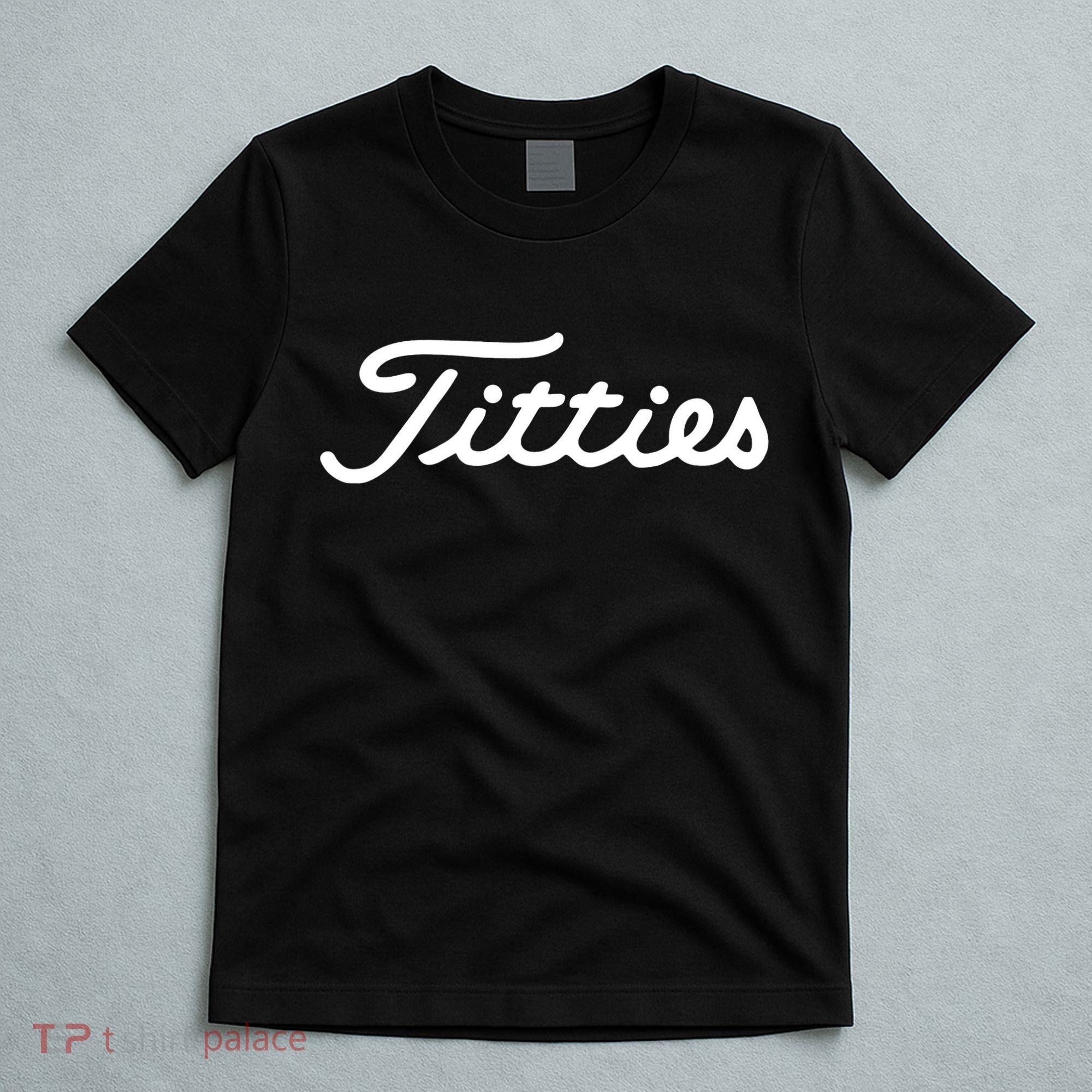 Titties Golf Bachelor Party Funny Golfing T-Shirt