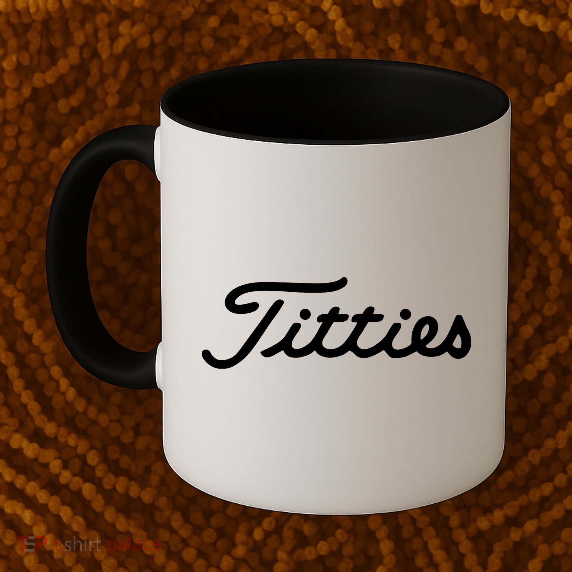 Titties Golf Bachelor Party Funny Golfing Coffee Mug