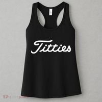Titties Golf Bachelor Party Funny Golfing Women's Tank Top thumb 3